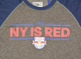 Adidas New York Red Bulls MLS Ultimate Raglan Dri-Fit Soccer T-Shirt